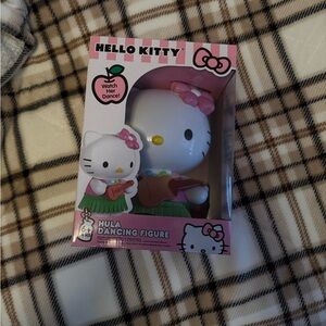 Hello Kitty Pink and Green Hula Figure